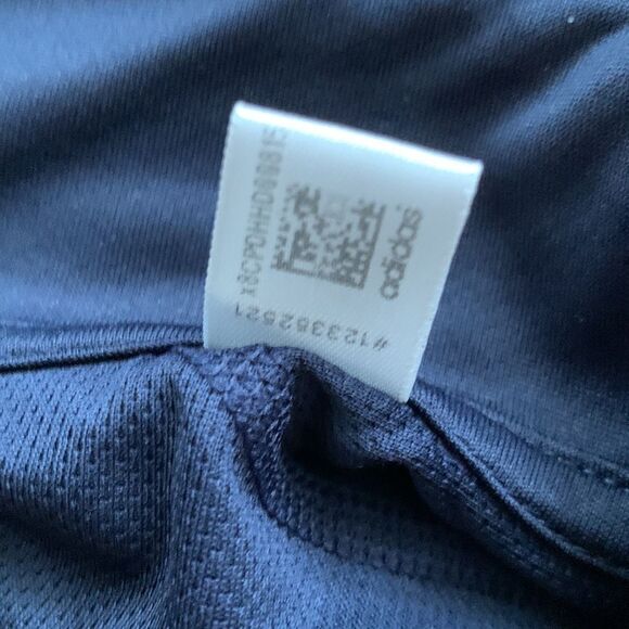 Adidas navy blue Freelift Climalite long sleeve shirt - Picture 4 of 7